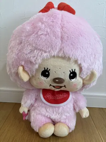 몬치치 BIG 봉제 인형 핑크