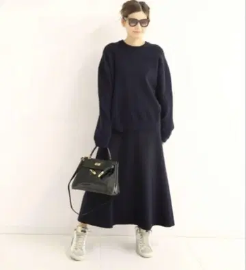 Deuxieme Classe Light Melton 플레어 스커트 34
