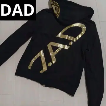 가르송 DAD 골드 남성용 후드티 M