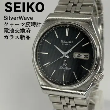 SEIKO 세이코 실버 웨이브 87년제 쿼츠 손목시계 배터리 교환 완료