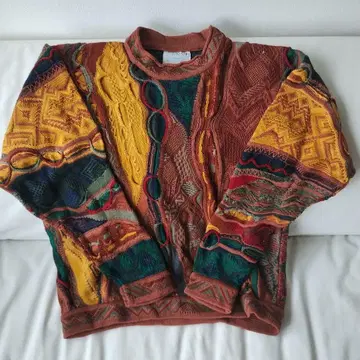 90s COOGI 스웨터 3D 니트