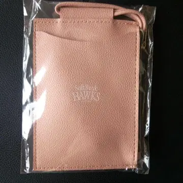 스마트폰 숄더백 핑크 카드 포켓 부착