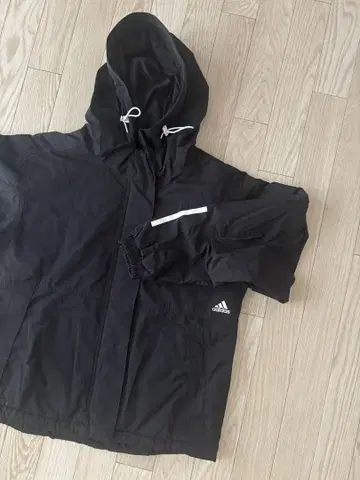 아디다스 threeStripes 충전솜 나일론 숏코트