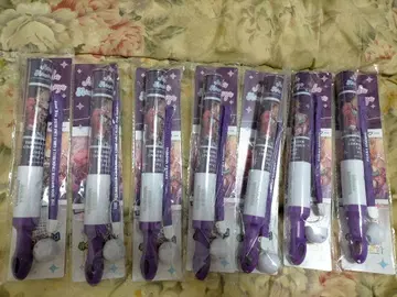 니노미야 아스카 신데렐라 걸스 응원봉 보라색 7개 세트 미개봉 새상품