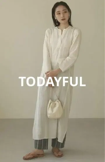 TODAYFUL 투데이풀 자수 거즈 드레스 36 자수 장식