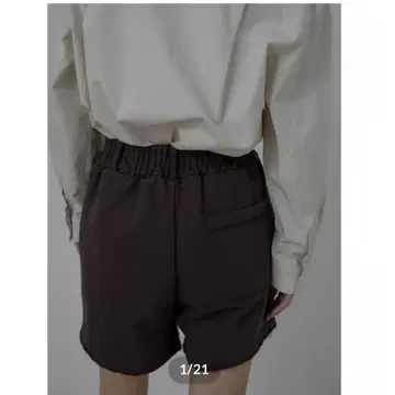 nokcha vintage like sweat half pants