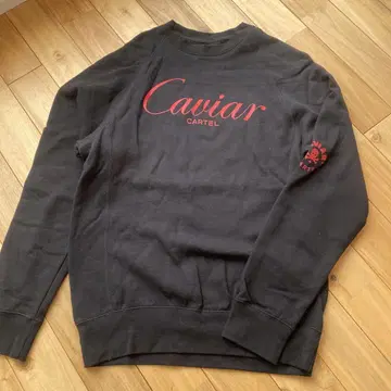 SSUR Cartel 크루넥 맨투맨 블랙