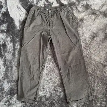COMFORT LINEN PANTS BLACK 사이즈 L