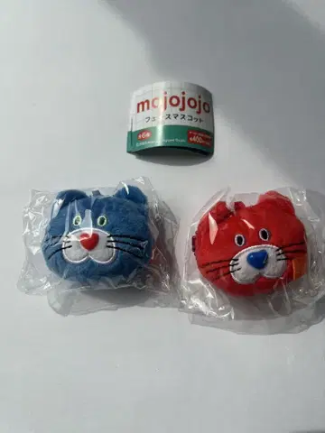 mojojojo 페이스 마스코트 2개 세트