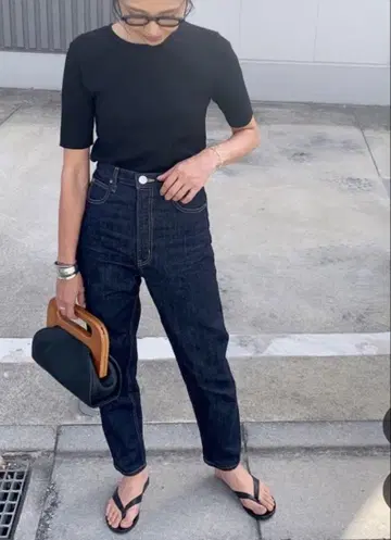 JAVA one wash denim 23 black by moussy