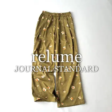 JOURNALSTANDARD relume 꽃무늬 이지 팬츠 허리밴딩