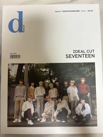 dicon IDEAL CUT SEVENTEEN 2018년 가을호 세부치