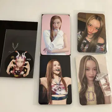 XG 치사 트레이딩 카드 스티커 세트