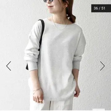 SHIPS any 와플 레이스업 라운드 헴 풀오버