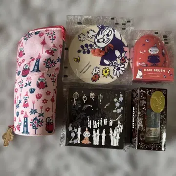 무민 캐릭터 리틀 미이 굿즈 세트