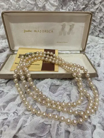 마조리카 펄 목걸이