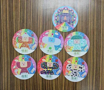 카타마리다마시 카페 코스터 세트 세미 컴프