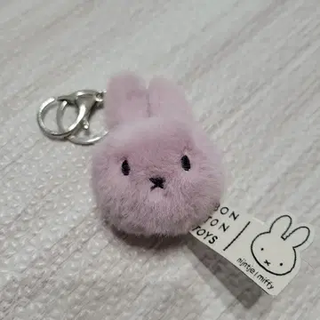 miffy 토끼 모양 퍼 키링