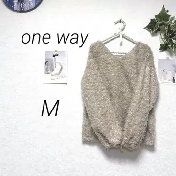 10130 one way 원웨이 보들보들 니트 M 미사용 캐주얼