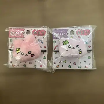 체고심 마스코트 머리끈 토끼고심 고양이고심 2개 세트