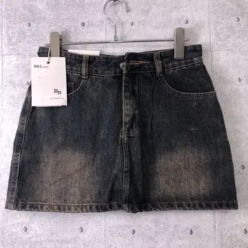 새상품 빈티지라이크 BB Jeans 에이징 가공 데님 스코트