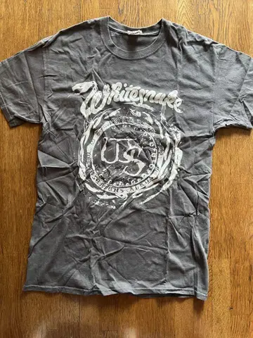 화이트스네이크 빈티지 T셔츠 그레이 앤빌 whitesnake