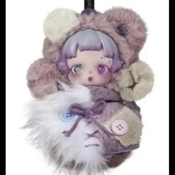 [ 정품 ] 스컬팬더 SKULLPANDA 봉제 인형 펜던트