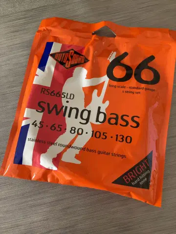 Rotosound 로토사운드 RS665LD 스윙 베이스 줄 5현 세트