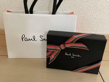 폴스미스 Paul Smith 키케이스 브라이트 스트라이프 트림 가죽