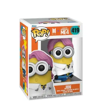 미개봉 새상품 BTS Despicable Me4 JIN 미니 피규어