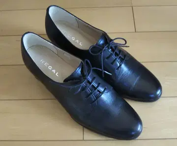 REGAL 레이스업 슈즈 블랙 23cm