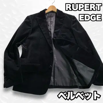 RUPERT EDGE 벨벳 테일러드 자켓 벨로아 자켓 M