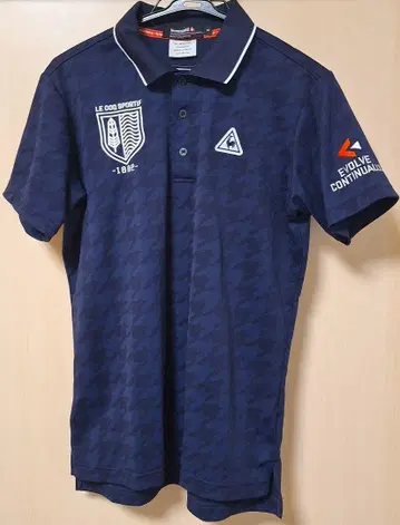 LE COQ SPORTIF 네이비 피케 셔츠