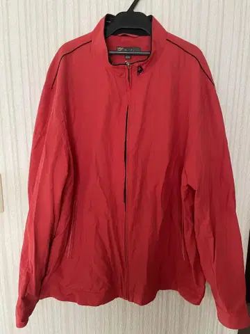 람보르기니 레드 집업 자켓