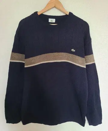 [ 새상품급 ] LACOSTE 크루넥 스웨터 니트 2L 사이즈 라코스테