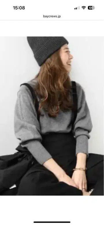 저널 스탠다드 레리움 울 믹스 2way 빅 풀오버