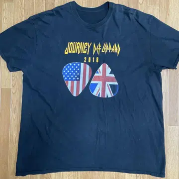 Journey Def Leppard 2018 투어 T셔츠