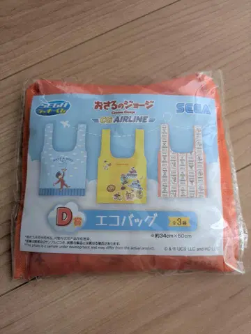 럭키 쿠지 오자루의 조지 D상 에코백 CG AIRLINE