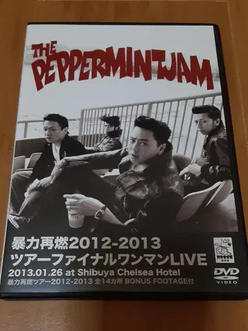 THE PEPPERMINT JAM 라이브 DVD 페퍼민트잼