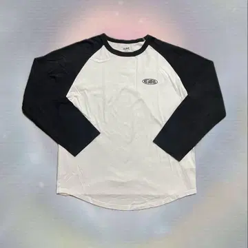 x-girl 래글런 t셔츠 one size