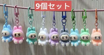 인기 LABUBU 러브 러브 키링 9체 세트
