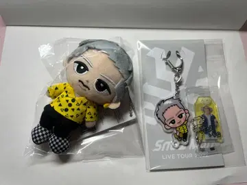 Snow Man 봉제 인형 키링 세트