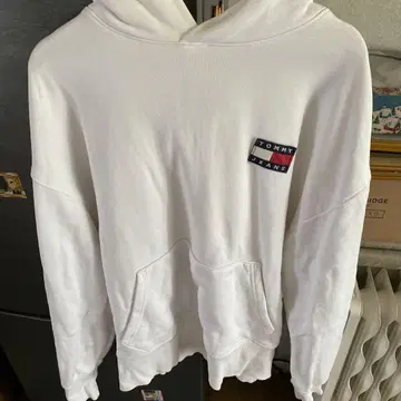 TOMMY HILFIGER 화이트 후드티