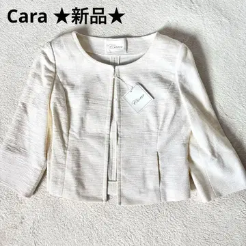 새상품 Cara 아이보리 노카라 자켓 M 사이즈