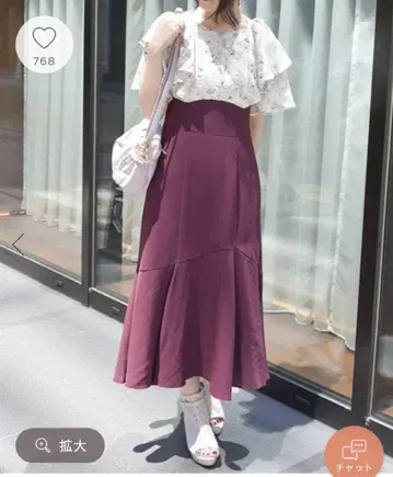 [ 새상품, 미사용 ] 하이웨스트 도킹 원피스 와인 axes femme
