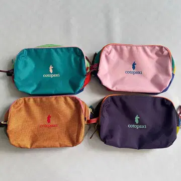 [ 묶음 판매 ] cotopaxi 바디백 웨스트 파우치 4세트 4L