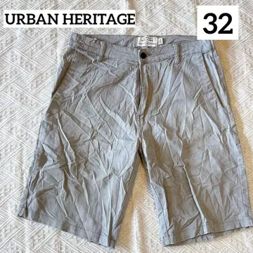 URBAN HERITAGE [ 32 ] 숏팬츠 그레이 하프