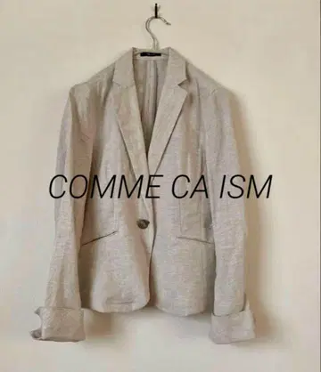 COMME CA ISM 린넨 자켓