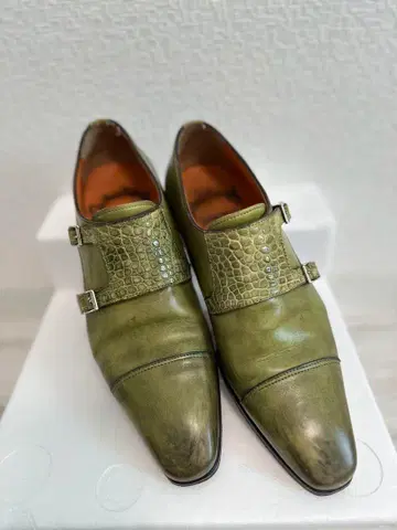 대폭 가격 인하 중 [레어] 산토니 더블 몽크 스트랩