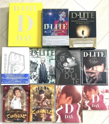 BIGBANG D-LITE  DVD&CD 부채 포함 11종 세트